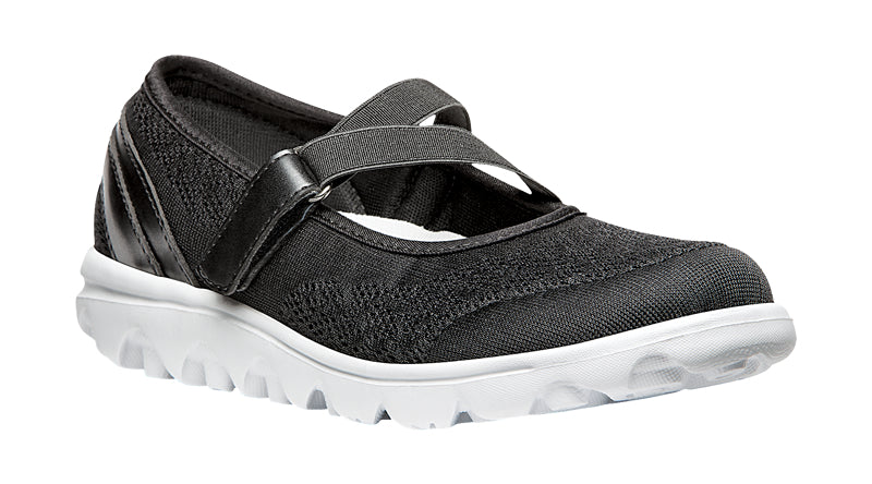Propet Travel Activ Mary Jane W5103 (Black) - Simply Wide