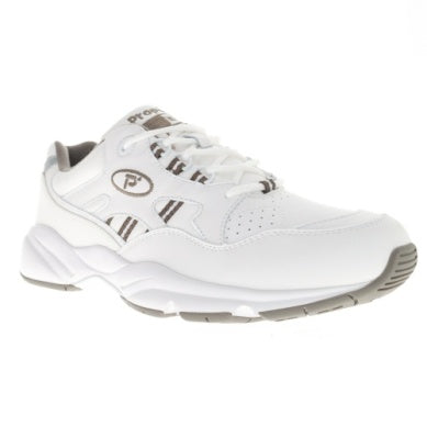 Propet Men Stabilty M2034 (White/Taupe)